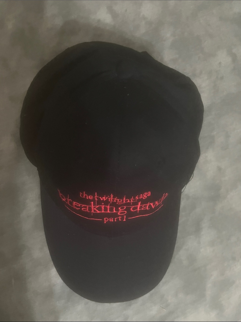 Twilight Saga Breaking Dawn RETRO Cap/Hat Orig Movie Official NEW 2011 Robert P - Picture 11 of 13